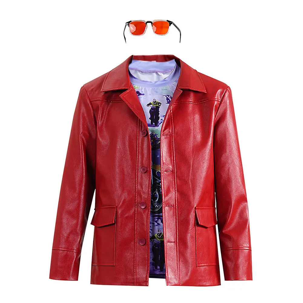 The Red Jacket — Genuine Sheepskin Leather